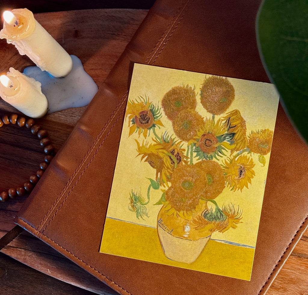 Sunflowers, by Vincent Van Gogh - 4x6 Postcard